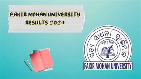 Fakir Mohan University Results 2024 (Out) fmuniversity.nic.in: .